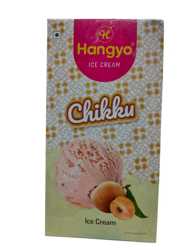 Hangyo Icecream Carton Pack 1Ltr - Chikku