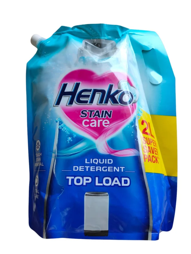 Henko Detergent Liquid Top Load - 2L