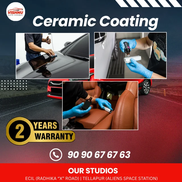 Ceramic Coating – 2 Year Warranty + 3 Reboots -