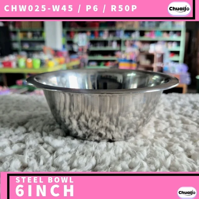 Steel Bowl 6inchs