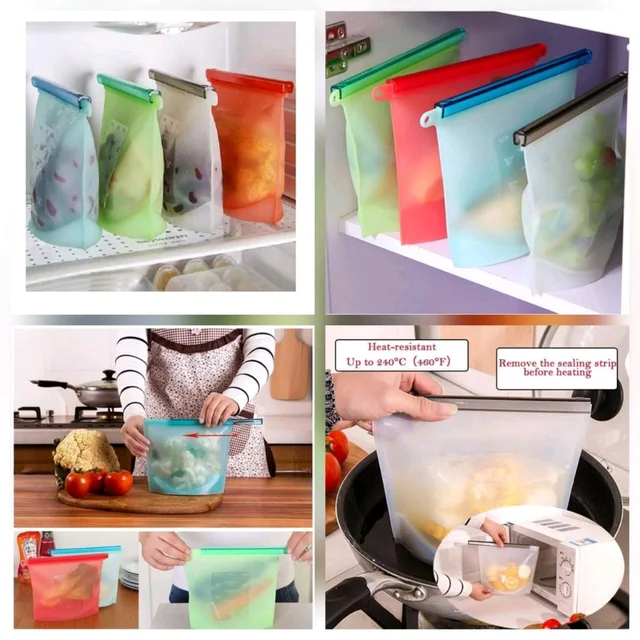 1000 ML SILICON BAG ( 1pcs)