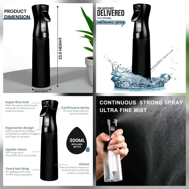 Water mist spray 
