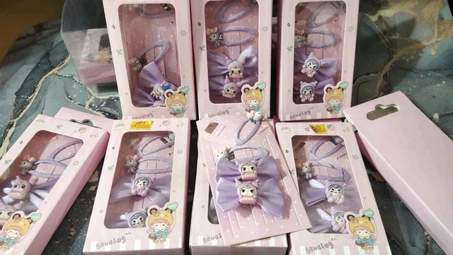 KUROMI HAIR CLIP SET