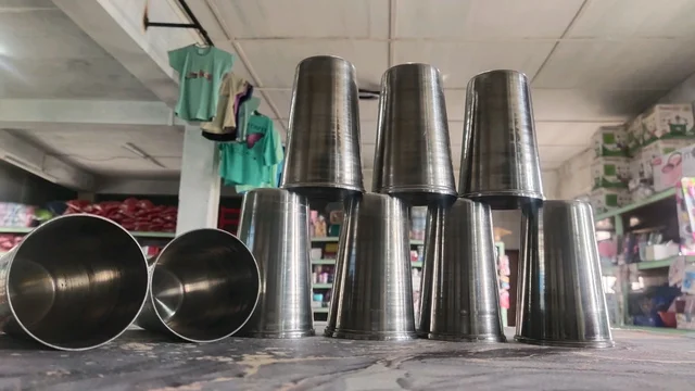 Stainless Steel Tea Glass(1pcs Rs30)