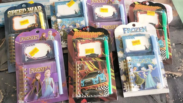 *spiral mini note book*
Sticky note leh pen pawh a chhawm tel e...