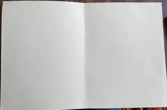Havy Sheet Larg Size Wedding Card - 8.2 X 10.5, White