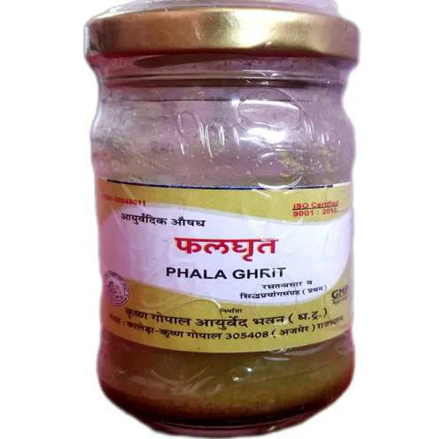 KRISHNA GOPAL AYURVED BHAWAN, KALERA PHALA GHRIT फल घृत - 60gm