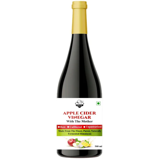 Natural Apple Cider Vinegar with benefits of Garlic & Ginger - 500ml