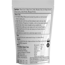 GAVYADHARA Herbal Black Heena (Natural Hair Dye) - 40gm