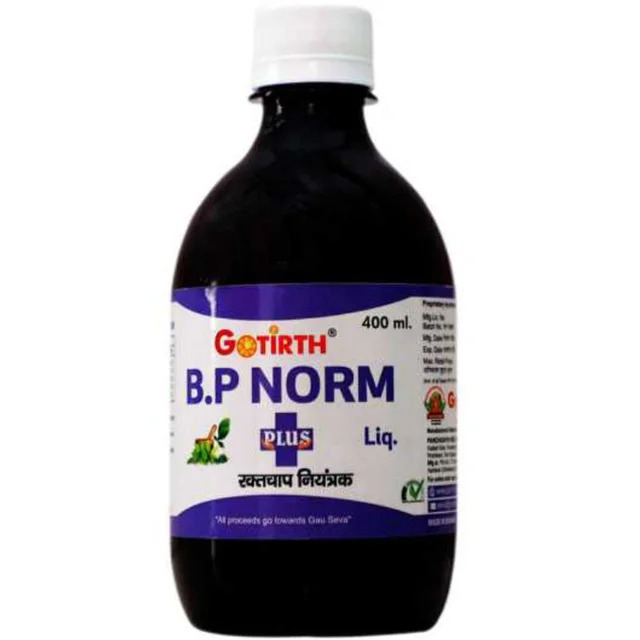 GOTIRTH B.P. NORM बी.पी. नॉर्म (रक्तचाप नियंत्रक) - Liquid 400ml+Tablet 40pc