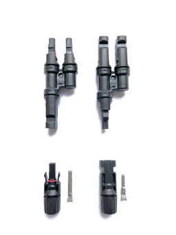 Solar 2 in 1 MC4 Connector 1500V 50A - With 1 Pair MC4 Connector