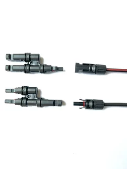 Solar 2 in 1 MC4 Connector 1500V 50A - With 1 Pair MC4 Connector