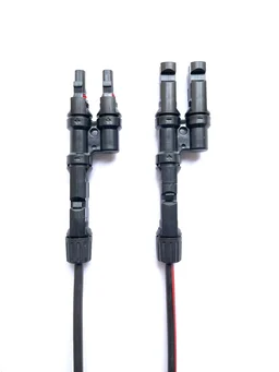 Solar 2 in 1 MC4 Connector 1500V 50A - With 1 Pair MC4 Connector