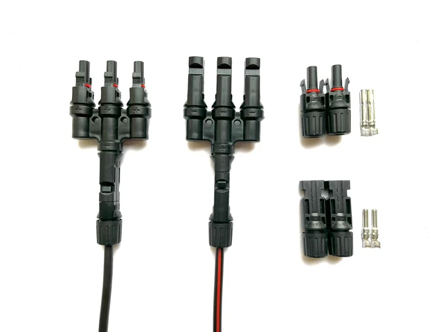 Solar 3 In 1 MC4 Connector 1500V 50A - With 3 Pair MC4