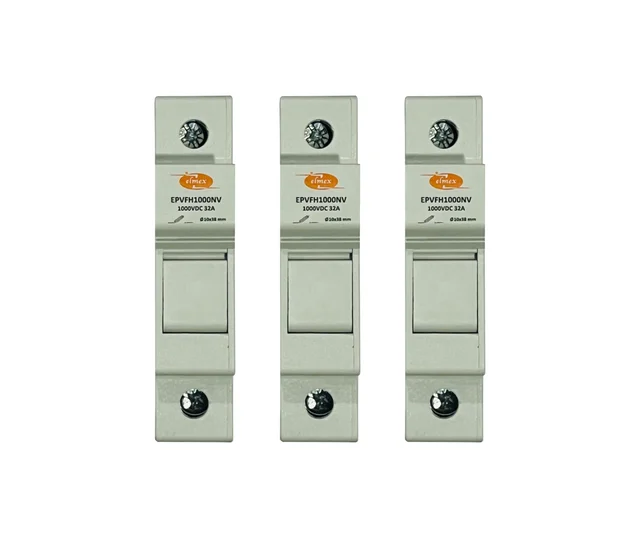 Elmex DC Fuse Holder - 3 Pieces