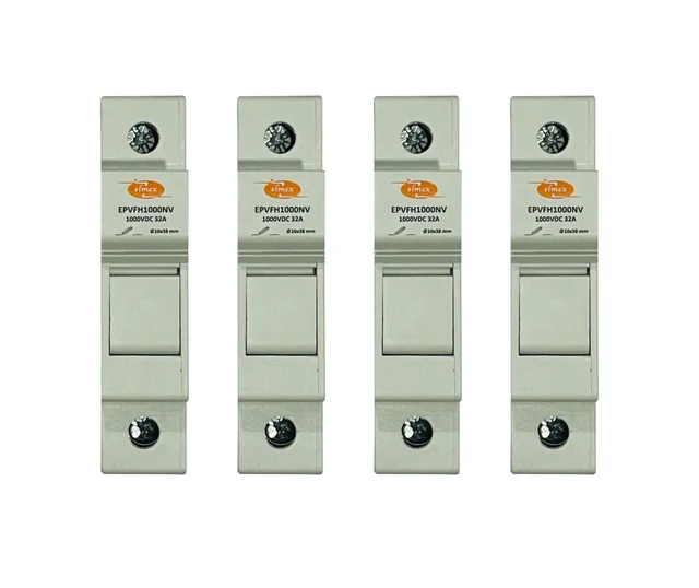 Elmex DC Fuse Holder - 4 Pieces