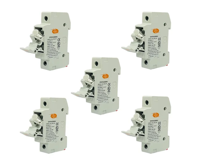 Elmex 30A DC Fuse with Fuse Holder - 5 Set