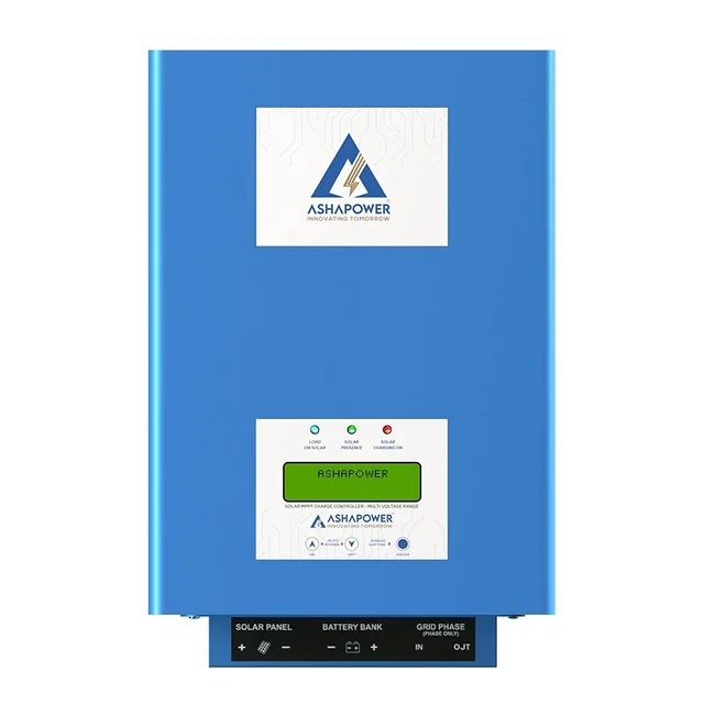 Ashapower Neon 50 12/24/36/48V 50A MPPT Solar Controller SMU (Ver. 9.3)