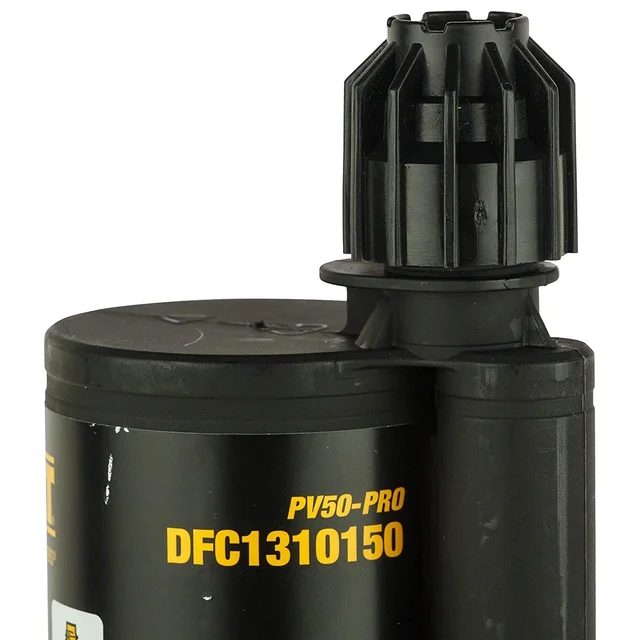Dewalt DFC1310150 PV50-PRO 345 ml Adhesive Cartridge, Designed For Use on Concrete and Fastener