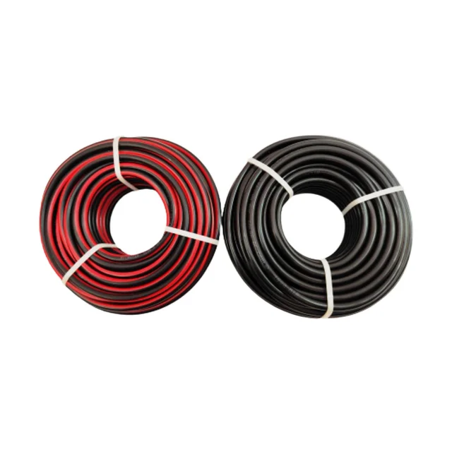 Microtek 10 Sq. mm Solar DC Cable XLPO TUV Protected - 20 Meter (10 Red + 10 Black)