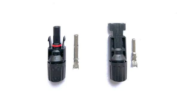 Solar MC4 Connector for 4 to 6 Sq. mm Wire - 1 Pair