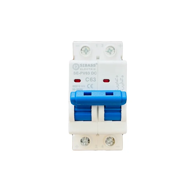 Sibass 63A Solar DC MCB 800V 2P - only MCB