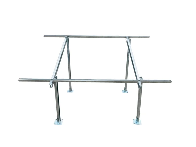 G.I. U Channel 2 Solar Panel Mounting Structure