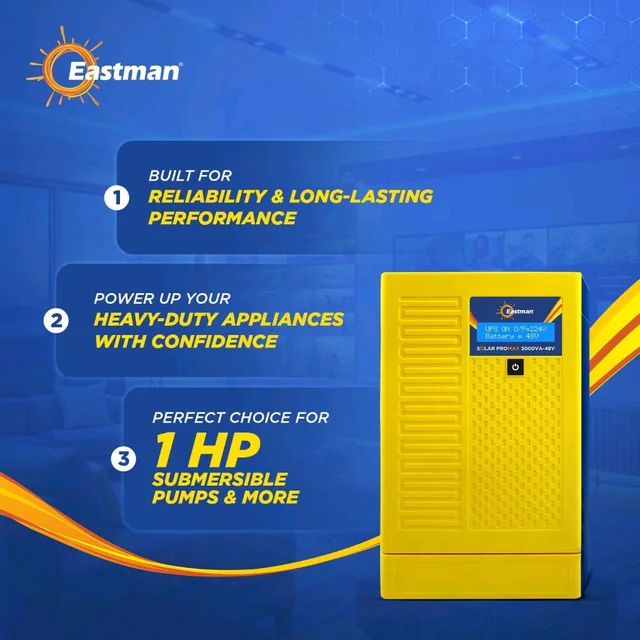 Eastman Smart Max 3600 2500VA 24V MPPT Solar PCU