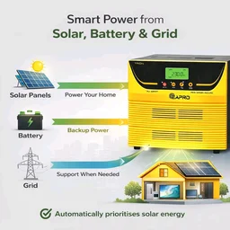 Eapro Tron Prime Plus 3200 3KVA 24V 104A AI MPPT Lithium Solar PCU