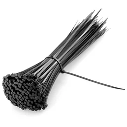 Cable Tie Black (Pack of 100) - 300 x 4.8MM