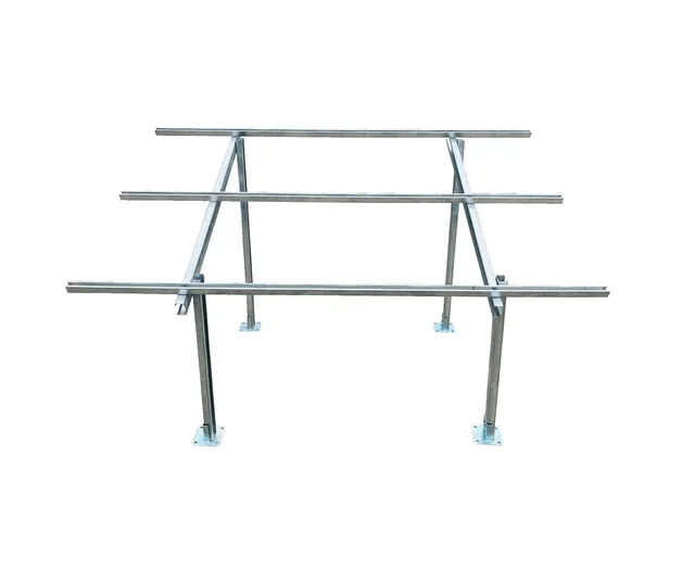 Hot Dip G.I. 2 Solar Panels Mounting Structure