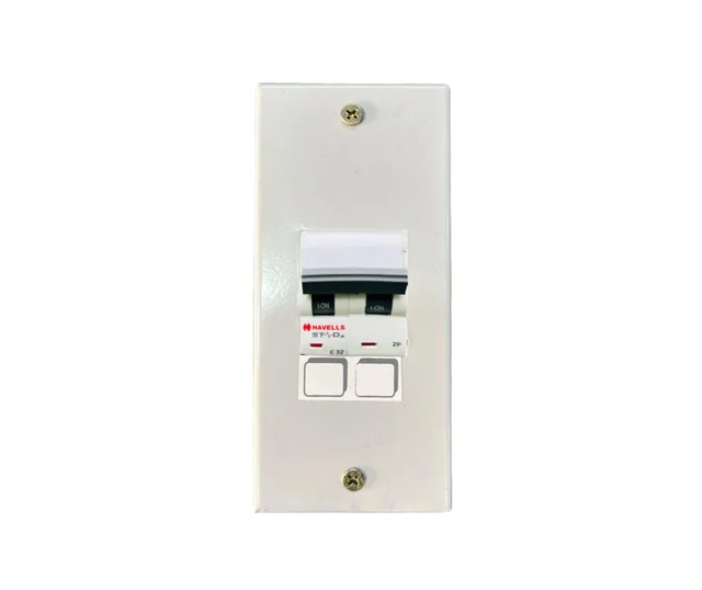 Havells Solar DC MCB 32A 500V DP - With Metal Mount Box