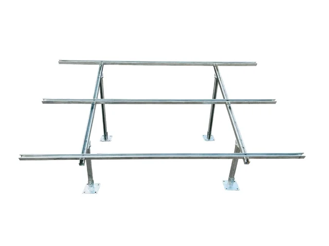 G.I. U Channel 2 Solar Panel Mounting Structure -