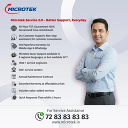 Microtek I-Lithium 1500 SW WiFi Pearl Edition Inverter (1100VA/925W) with 1280Wh 12.8V 100Ah Li-Ion Battery with 5 Years on-site Warranty