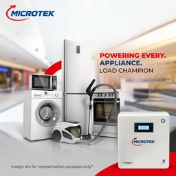 Microtek I-Lithium 1500 SW WiFi Pearl Edition Inverter (1100VA/925W) with 1280Wh 12.8V 100Ah Li-Ion Battery with 5 Years on-site Warranty
