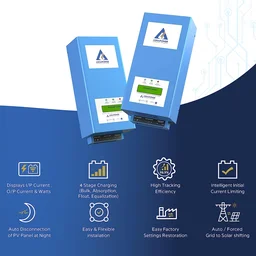 Ashapower Surya 50 HV 12/24V 50A MPPT Solar Controller SMU