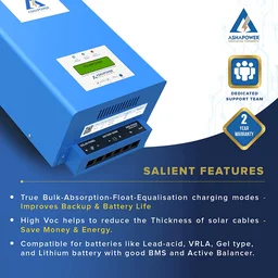 Ashapower Surya 60 12/24V 60A MPPT Solar Controller SMU
