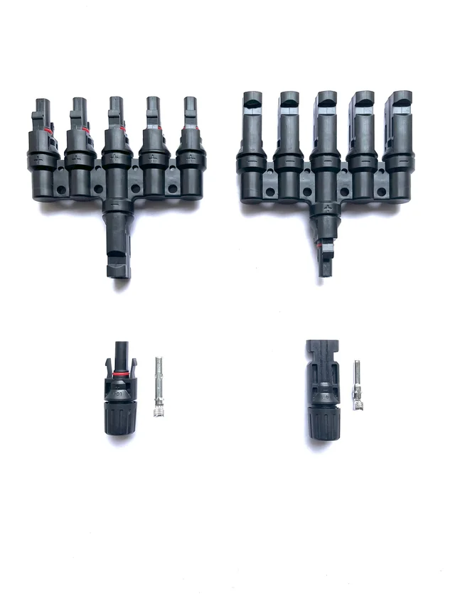 Solar 5 in 1 MC4 Connector 1500V 50A - With 1 Pair 10MM MC4 Connector