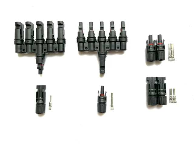 Solar 5 in 1 MC4 Connector 1500V 50A - With 1 Pair 10MM MC4 Connector