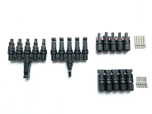 Solar 5 in 1 MC4 Connector 1500V 50A - With 1 Pair 10MM MC4 Connector