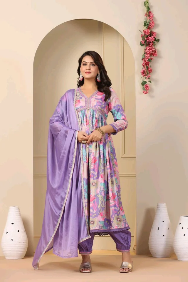 COTTON MASLEEN ALIA CUT Suit Set - S
