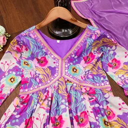 COTTON MASLEEN ALIA CUT Suit Set - M