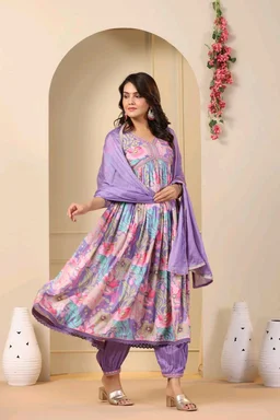 COTTON MASLEEN ALIA CUT Suit Set - XXXL