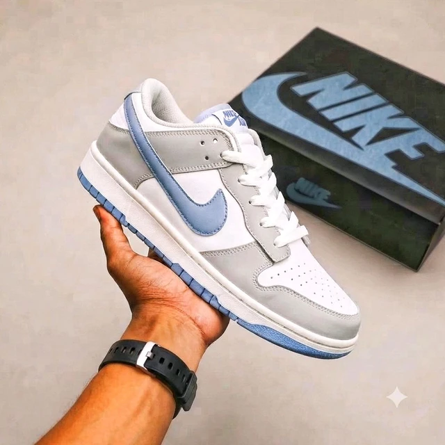 Nike Air Jordan Cement Blue Dunk (First Copy)