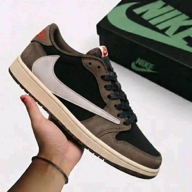Nike Air Jordan 1 Low X Travis Scott Mocha (First Copy)