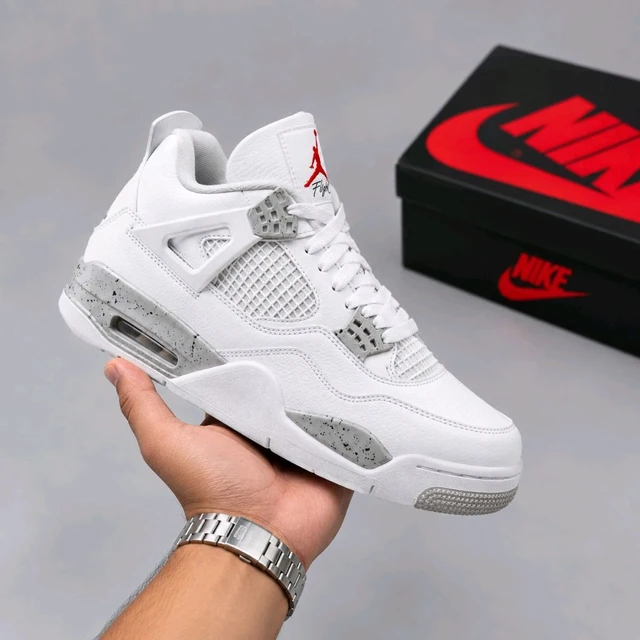Nike Air Jordan Retro 4 Oreo (First Copy)