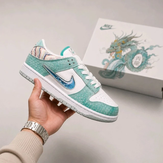 Nike SB Dunk Low Year Of The Dragon Steam Puppet (First Copy)