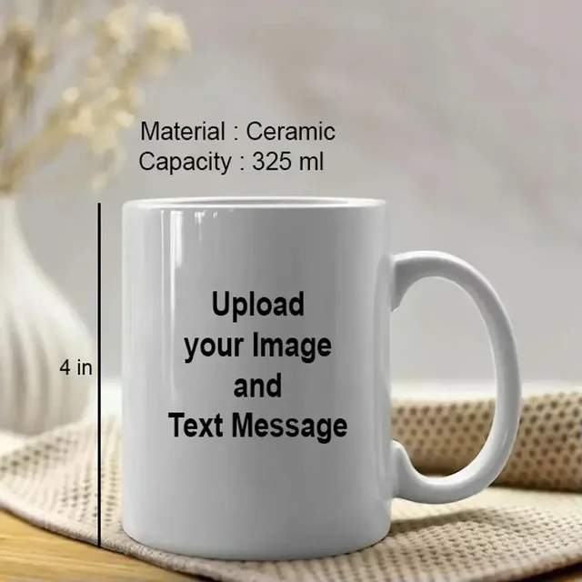 Itsmyway Papa Quote with 6 Pic Photo Mug |Fathers Day | Happy Birthday | Regular Photo Mug