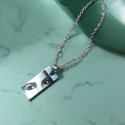Itsmyway Gift Customised Photo Pendant | Sketch Engrave on Stainless Steel Plate