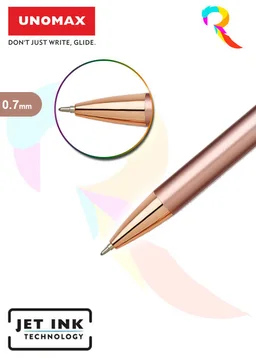 Unomax Excella Ball Pen | Fancy Pen| Gift Pen| Gift For Men - Ebony Black